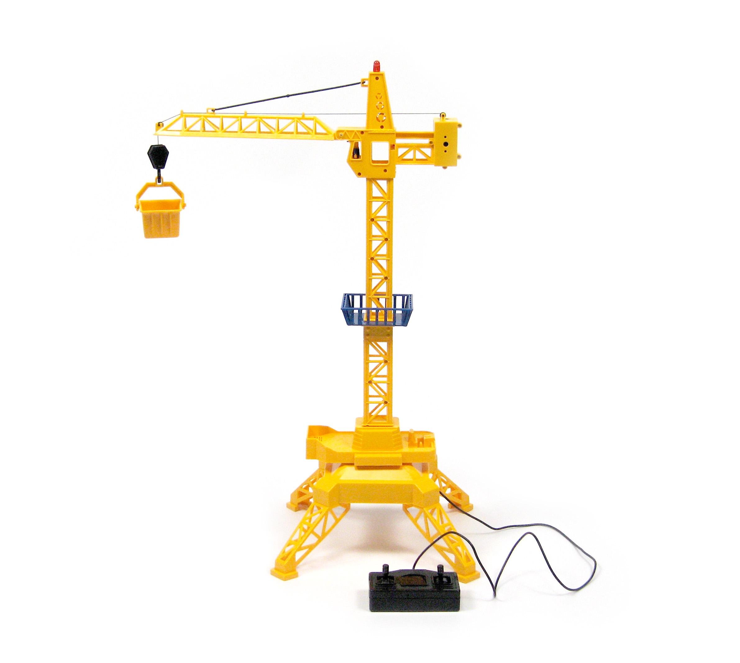 Кран башенный 9803 на проводном управлении на батарейках