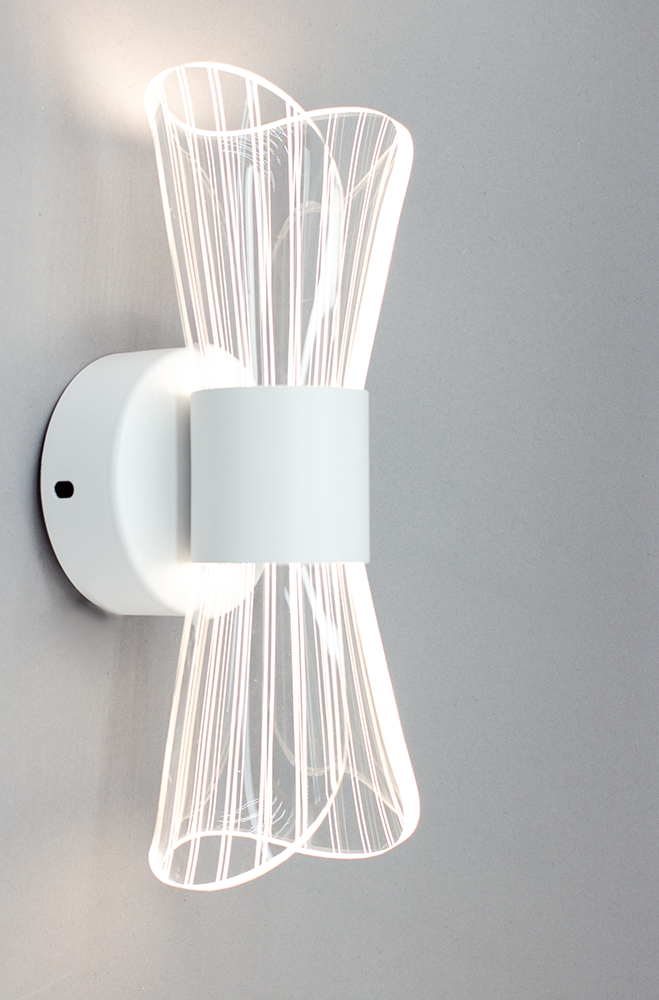 Бра светодиодное ESLLSE DIO 12 Вт 230х80х95 мм Белый (10470)