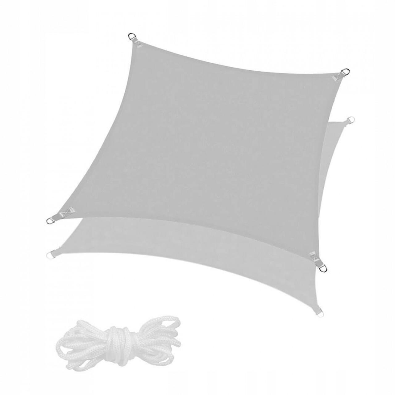 Тент-парус тіньовий Springos SN1045 3x3 м Grey