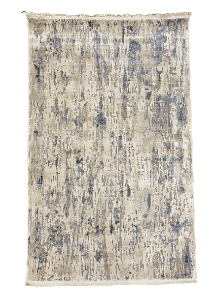 Килим Saten 0386E 3х4 м Light Blue/Grey (5339-41)
