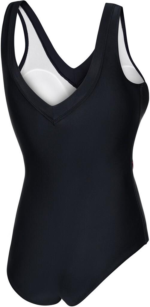 Купальник женский закрытый Aqua Speed SOPHIE 3233 р. 38 Черный/Бордовой (23818261) - фото 2 Купальник женский закрытый Aqua Speed SOPHIE 3233 р. 38 Черный/Бордовой (23818261) - фото 2