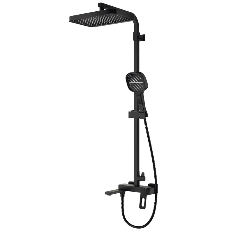 Душевая система со смесителем KOER KB-56031-05 KR5439 Черный (250496) Душевая система со смесителем KOER KB-56031-05 KR5439 Черный (250496)