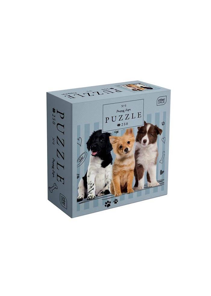 Пазли тришарові InterDRUK Puppy Sign 3 250 шт. (385130)