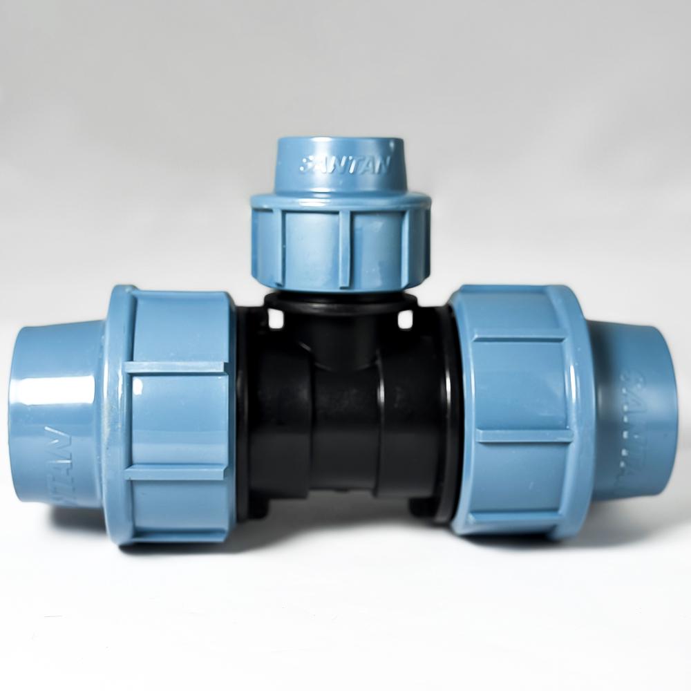 Трійник затискний SANTAN 40х25х40 мм (323458) - фото 2 Трійник затискний SANTAN 40х25х40 мм (323458) - фото 2