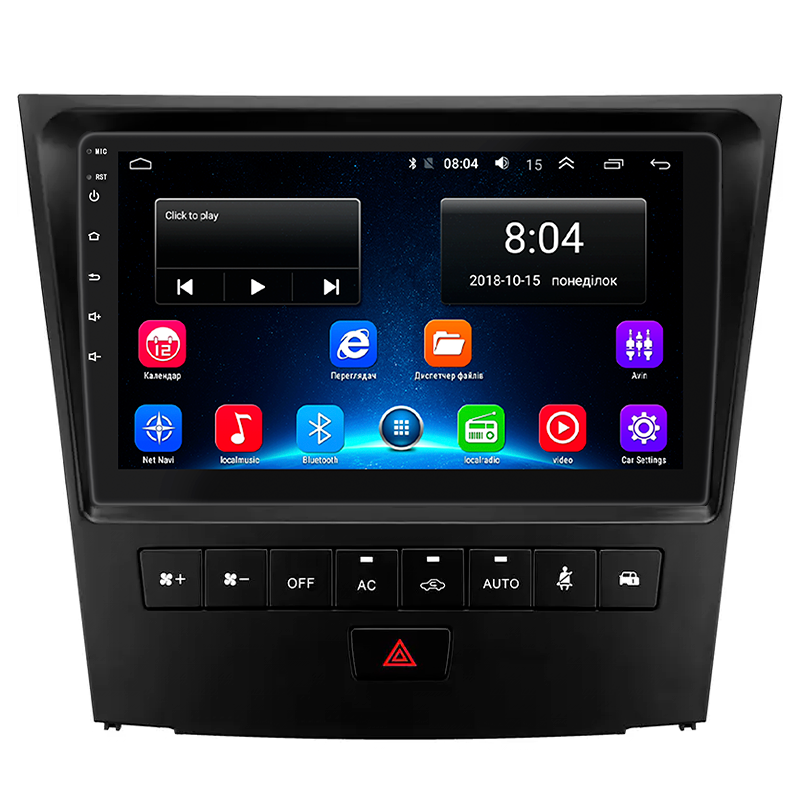 Магнитола штатная Lesko 9" для Lexus GS III Restyling 2007-2011 2/32Gb Wi-Fi GPS Base