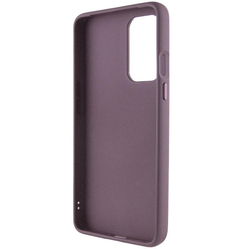 Противоударный TPU Чехол Bonbon Metal Style with MagSafe для OnePlus 9 Бордовый / Plum - фото 4