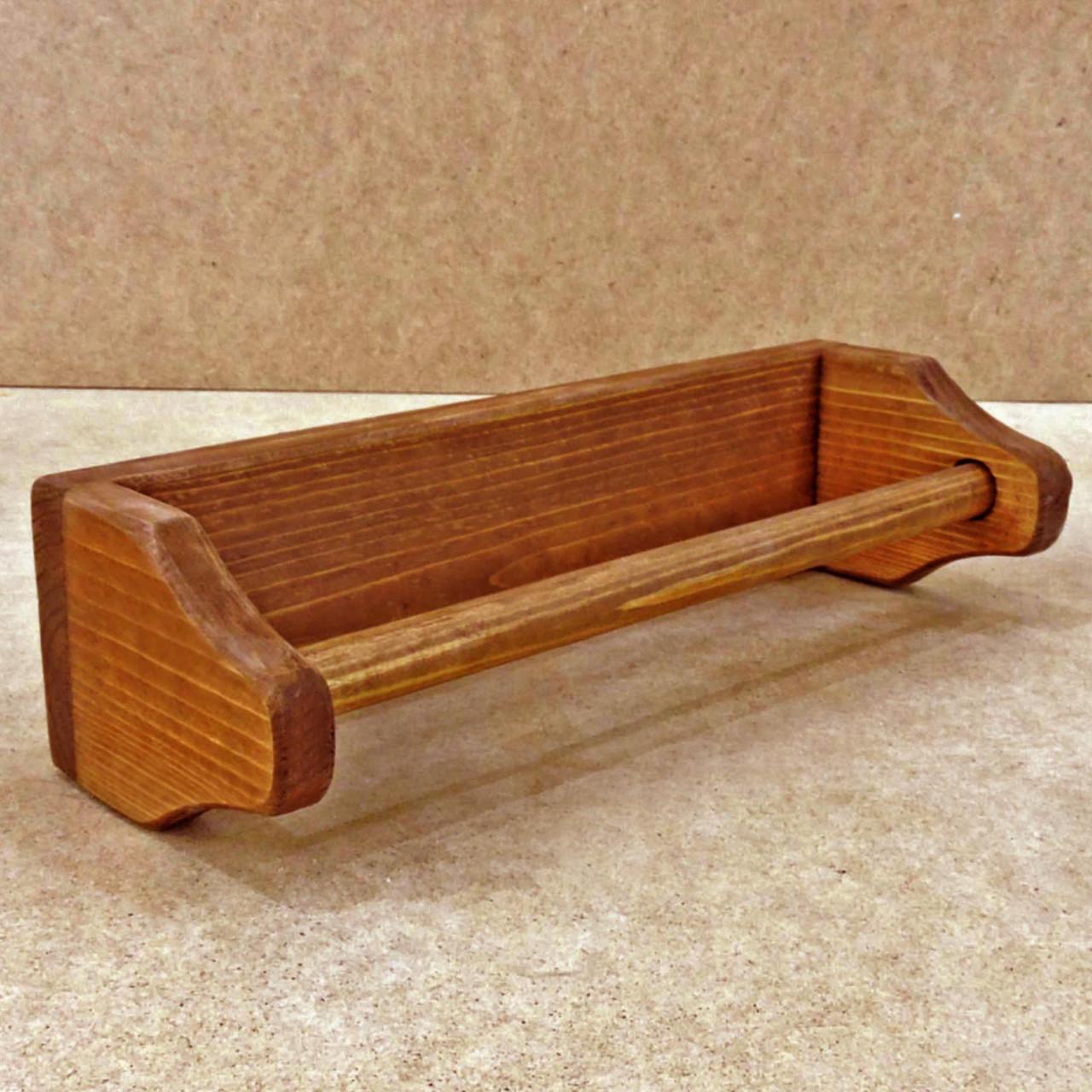 Держатель для бумажных полотенец из дерева Гурон Охра (ДКП-000204)