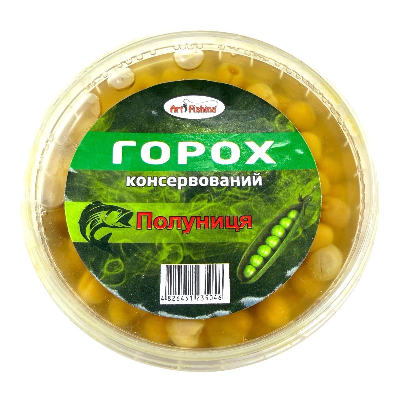 Горох насадочный для рыбалки Art Fishing Клубника 250 мл (3132018497) Горох насадочный для рыбалки Art Fishing Клубника 250 мл (3132018497)