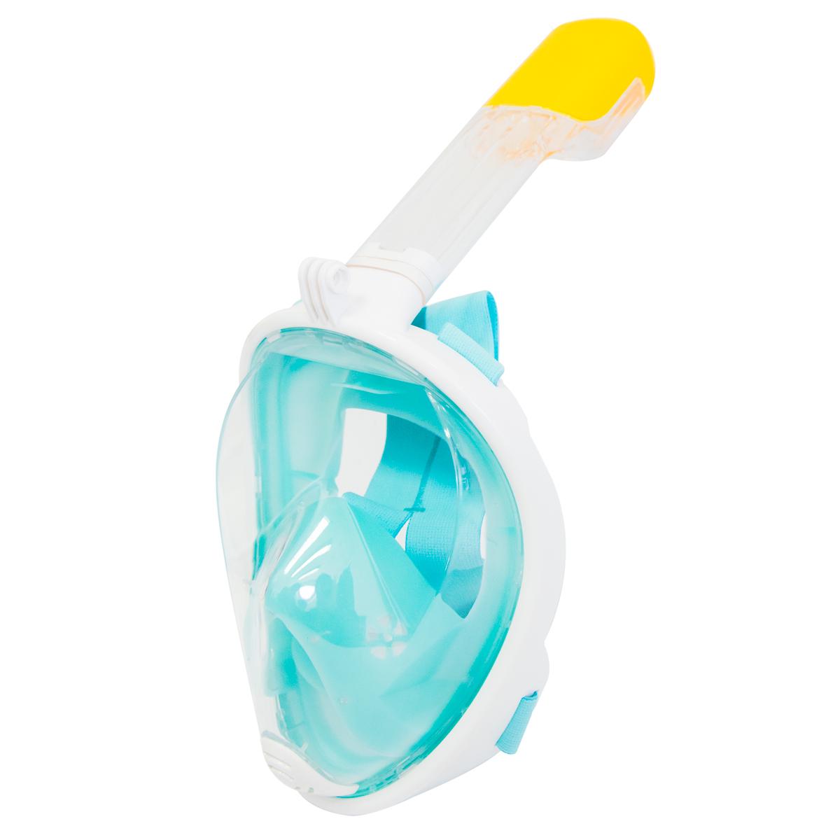 Маска для плавания полнолицевая Free Breath 01PX S/M Бирюзовий (1002403-Cyan-S/M) Маска для плавания полнолицевая Free Breath 01PX S/M Бирюзовий (1002403-Cyan-S/M)