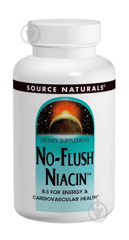 Ніацин В3 Source Naturals 500 мг 60 таблеток (SN0921)