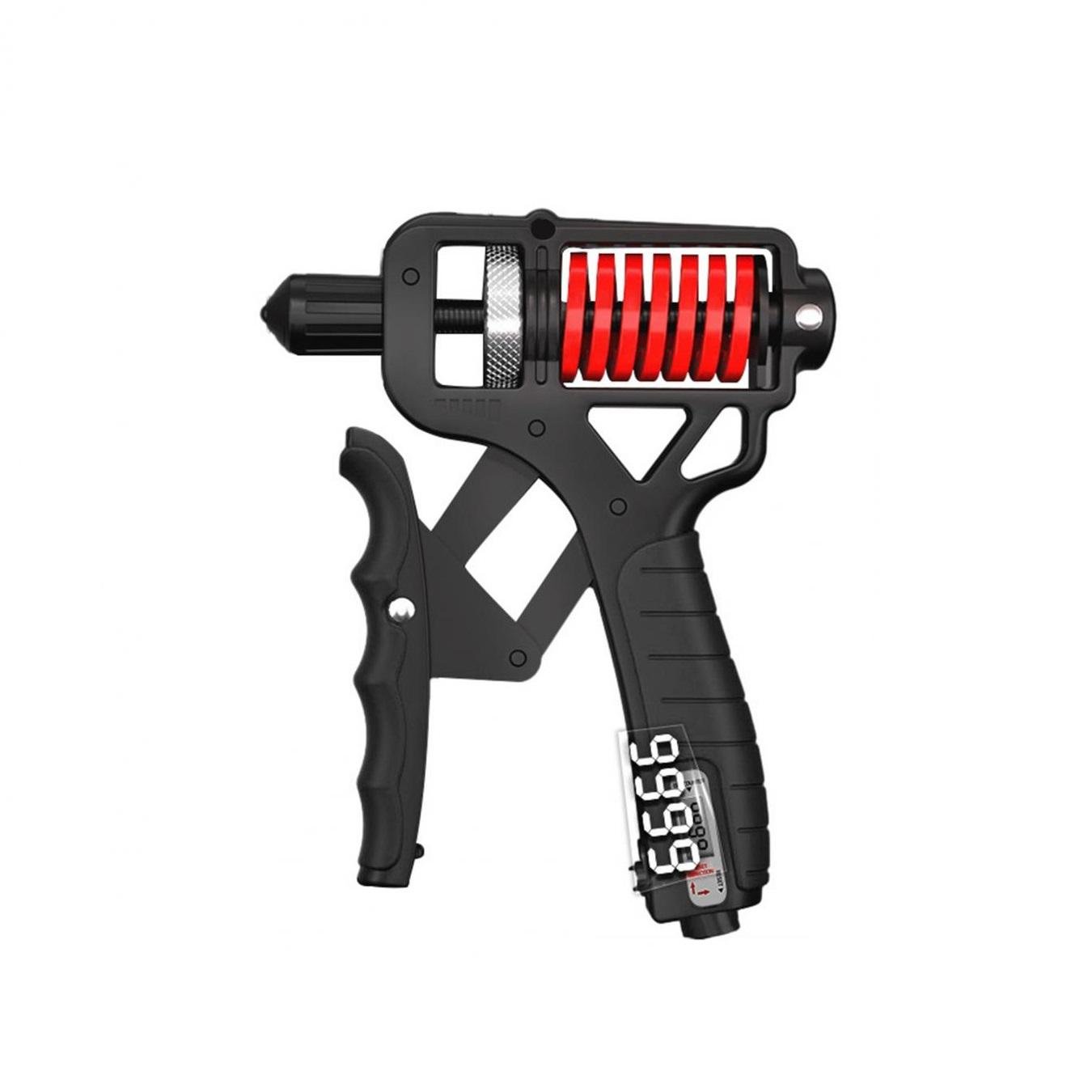 Регульовані кистьові еспандери для рук з навантаженням і лічильником до 9999 5-165 кг (U9156)