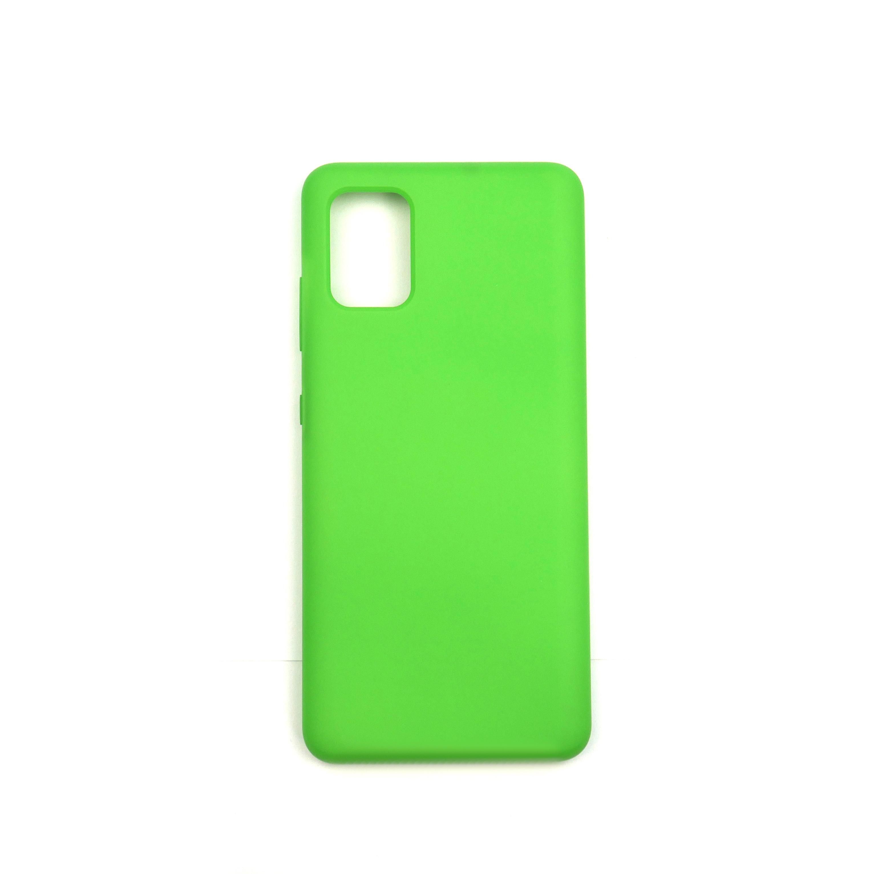 Чехол Jelly Silicone Case Samsung A51 Dark Green (31)