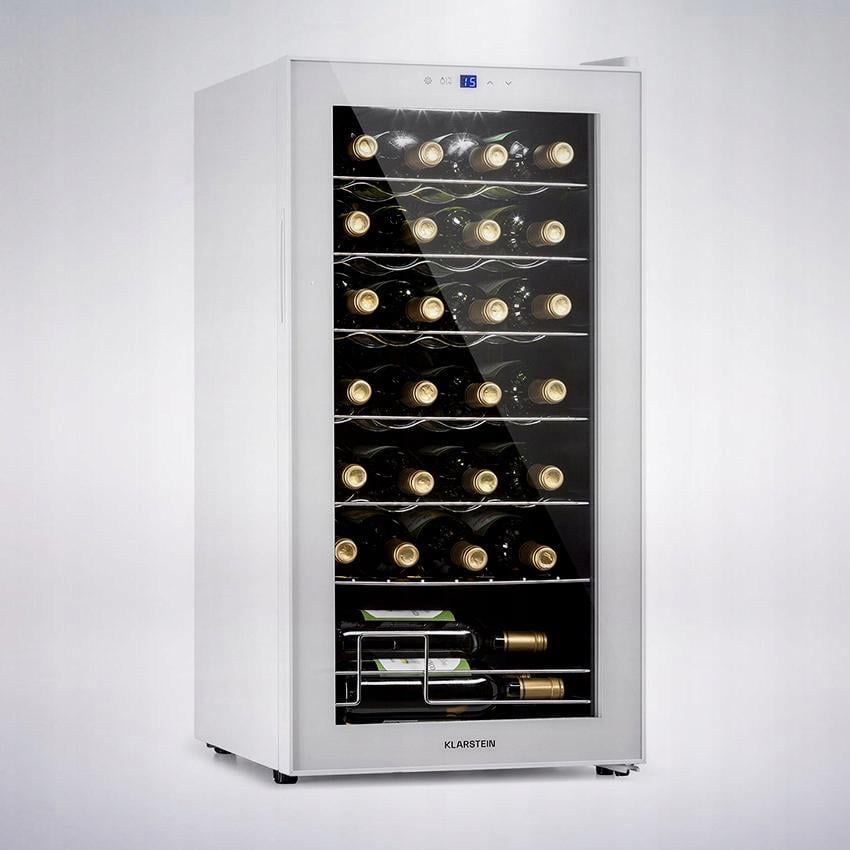 Холодильник для вина KLARSTEIN Shiraz 28 Uno 5-18°C 28 бутылок 74 л (10040218)