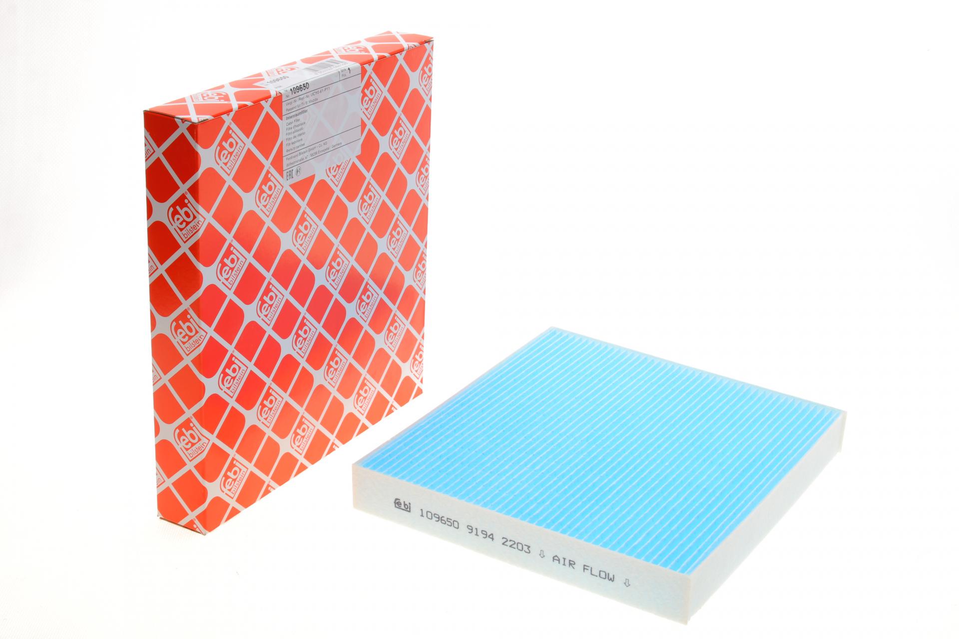 Фильтр салона FEBI BILSTEIN для Ford Ranger 11-/Mazda BT-50 06-15- (109650)