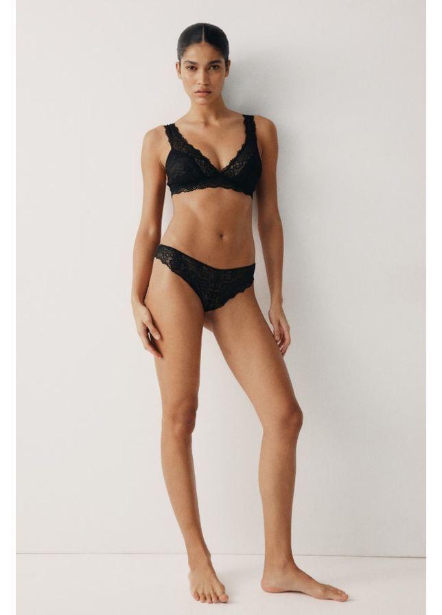 Трусы H&M XS Черный - фото 4