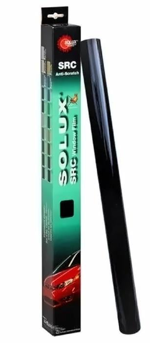 Тонировочная пленка Solux 0,5x3 м SRC 40 % не царапается Medium Black (000235)