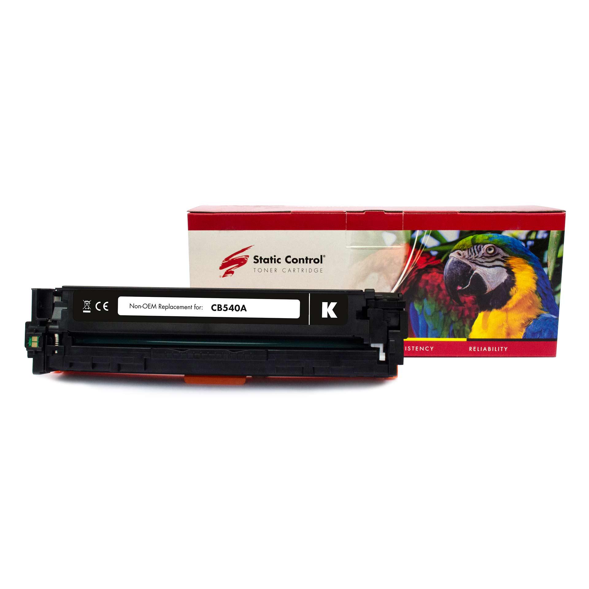 Картридж Static Control Parrot совместимый аналог HP CF210A 131A/CB540A 125A/CE320A 128A Canon 716/731 Черный (002-01-LB540AU)