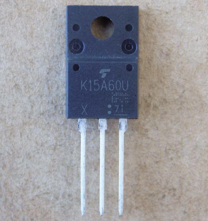 Транзистор TK15A60U/K15A60U TO220F (52264)