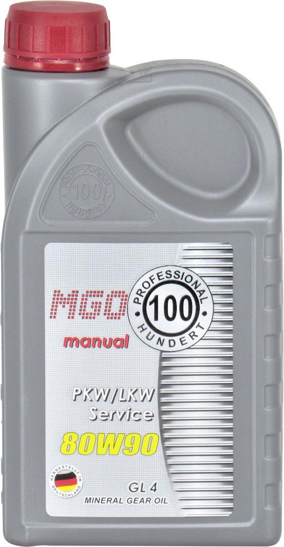 Трансмиссионное масло Hundert MGO GL-4 80W-90 1 л