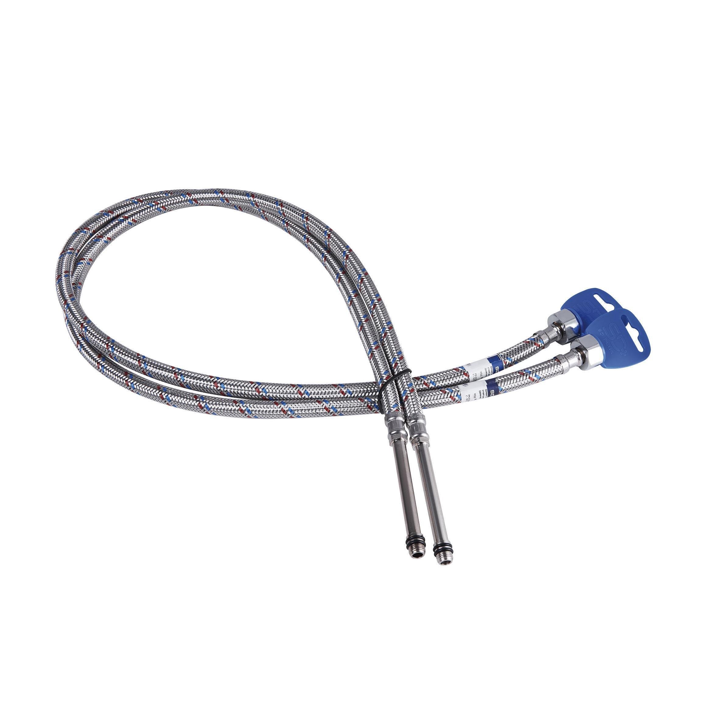 Подводка для воды гибкая SD Plus М10 пара 100 см (SD396W100L)