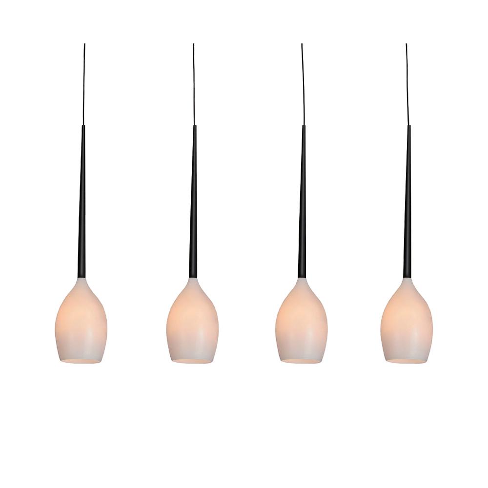 Підвісний світильник Azzardo AZ0101 Izza Shiny White (MD 1288B-4W)