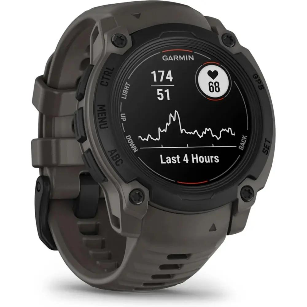 Смарт-годинник Garmin Instinct E 40 мм Black with Charcoal Band (010-02932-00/13) - фото 3