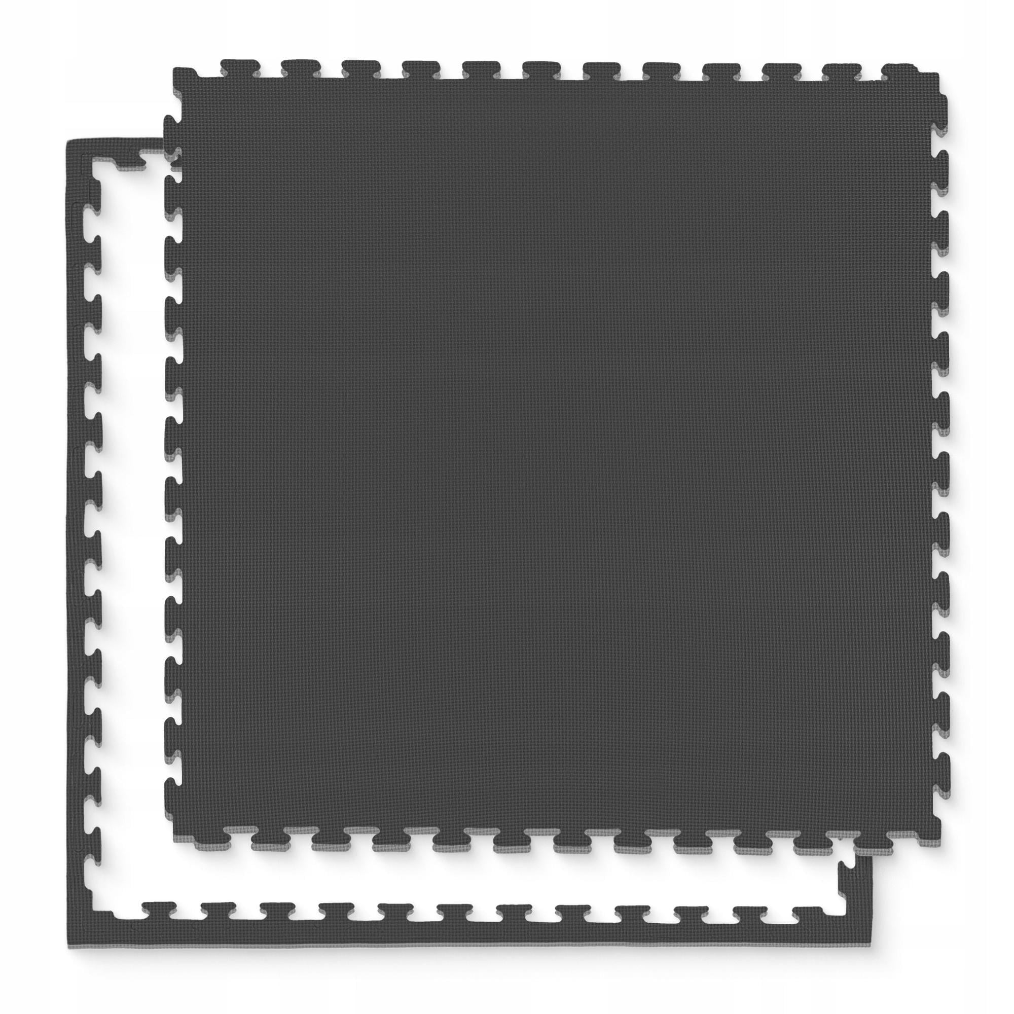 Мат-пазл 4fizjo Mat Puzzle EVA 100x100x2 см Black/Grey (P-5907739316226)