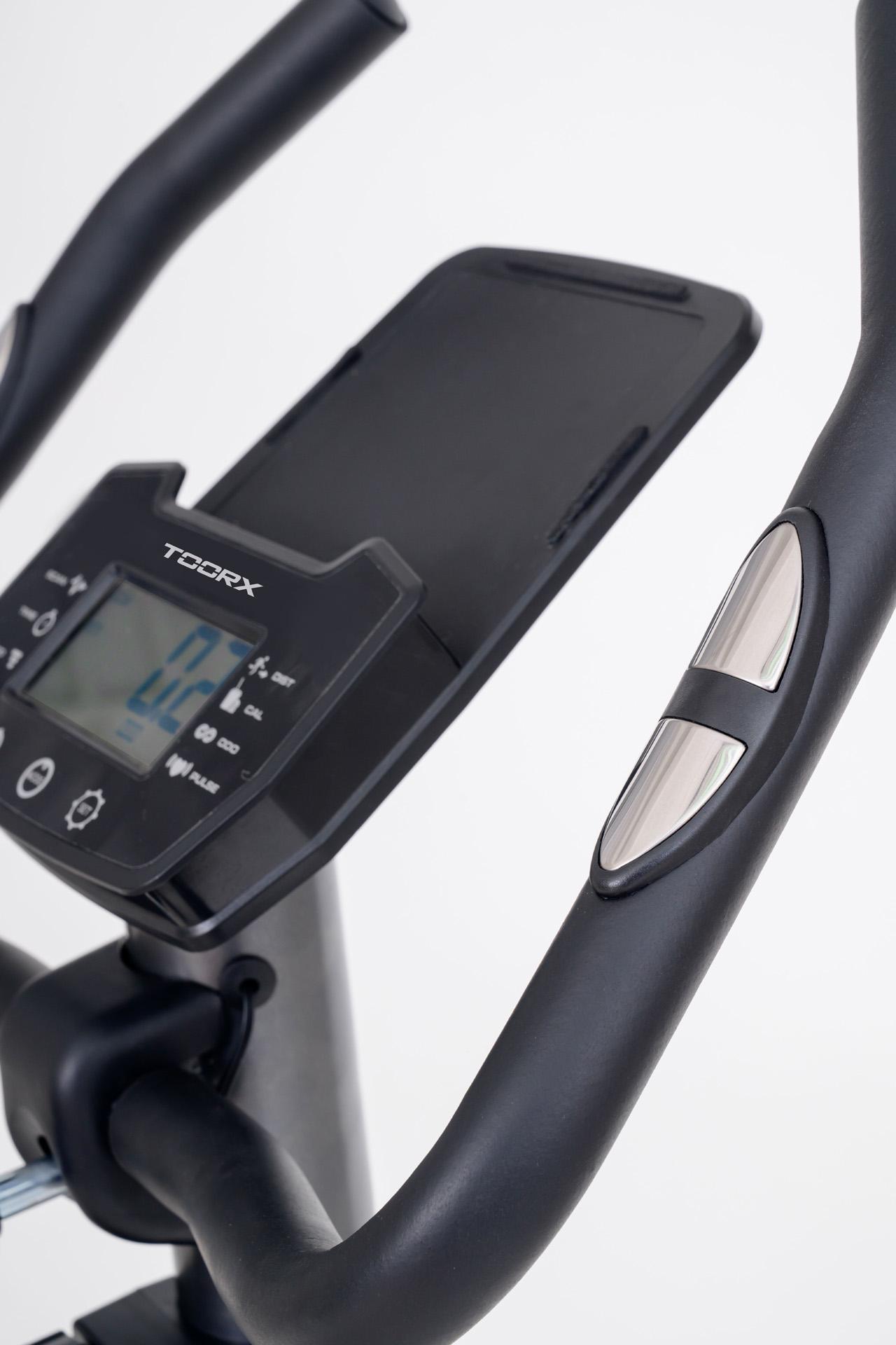 Велотренажер Toorx Upright Bike LCD-дисплей до 110 кг (931444) - фото 5