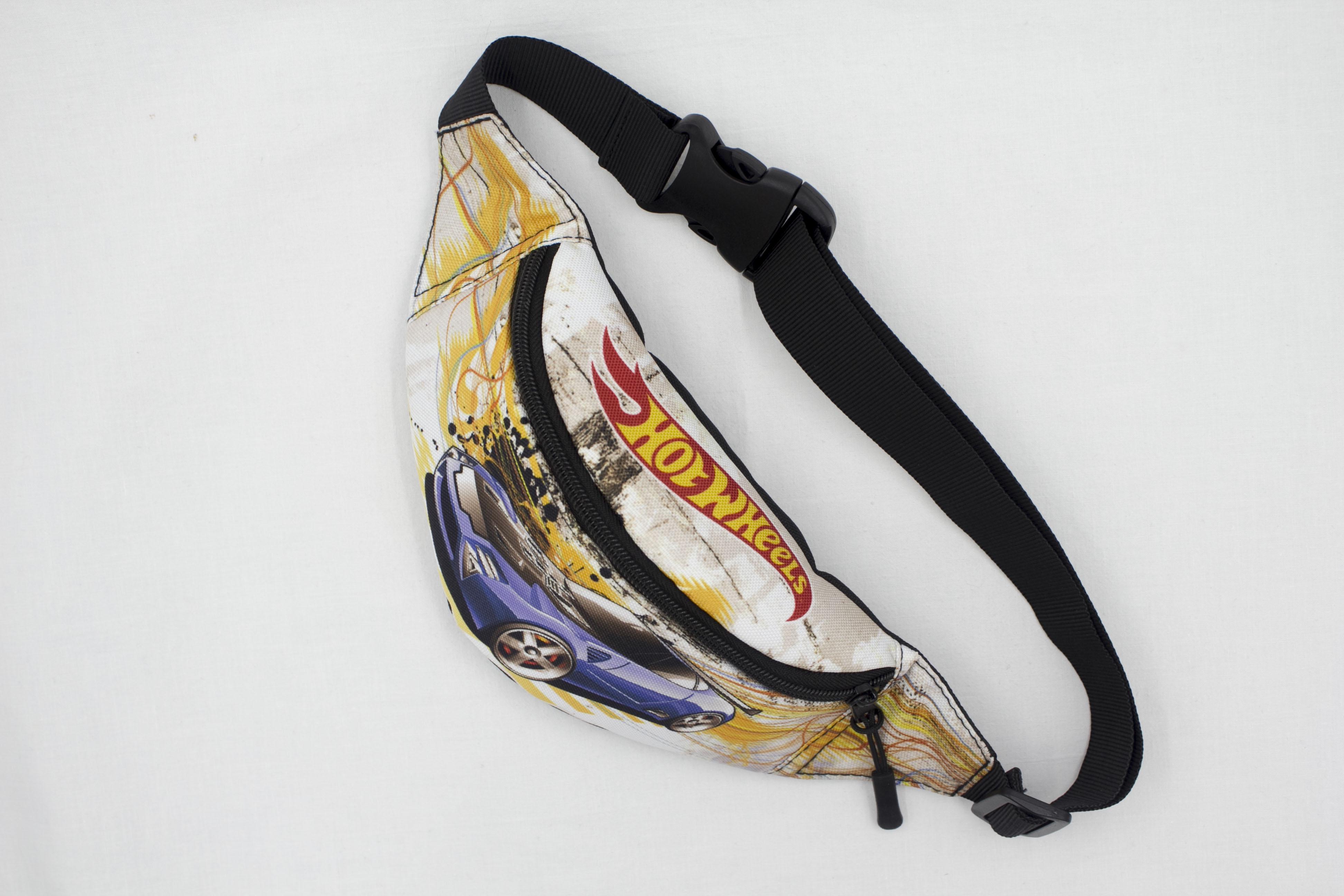 Сумка бананка для хлопчика з регулюючим ремінцем 4-8 років Хот Вілс (Д-016) - фото 1