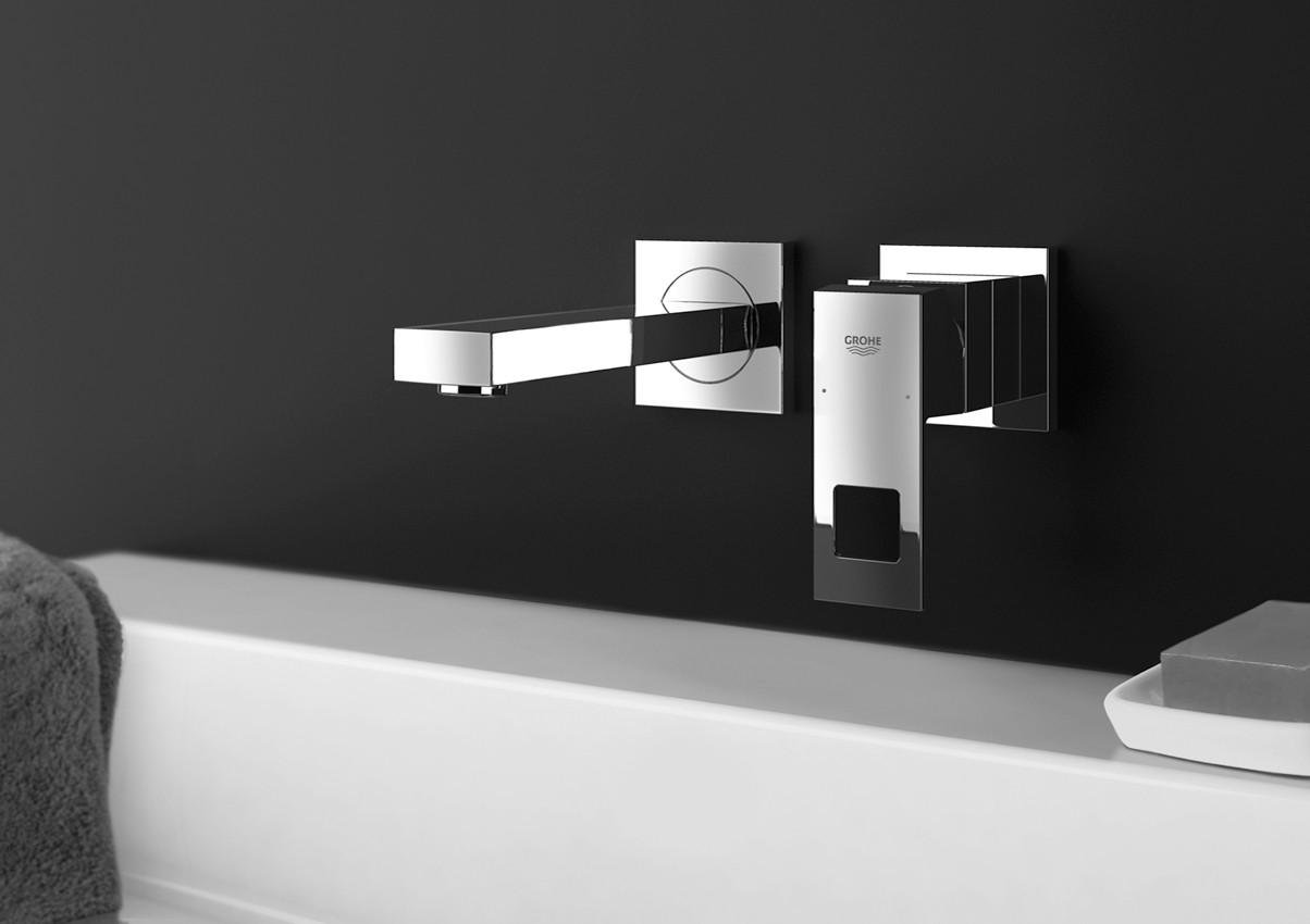 Змішувач Grohe Eurocube для раковини прихованого монтажу (19895000) - фото 4 Змішувач Grohe Eurocube для раковини прихованого монтажу (19895000) - фото 4