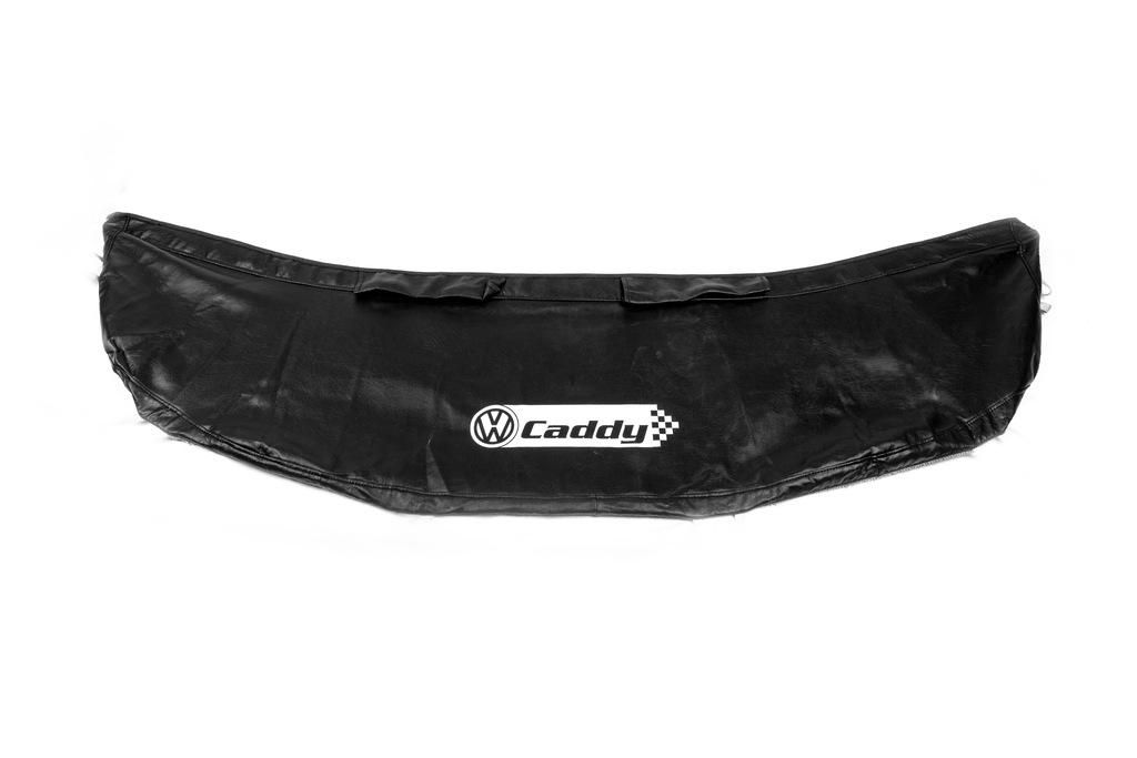 Чехол капота V1 Pryn Auto для Volkswagen Caddy 2004-2010 гг. кожзаменитель Черный