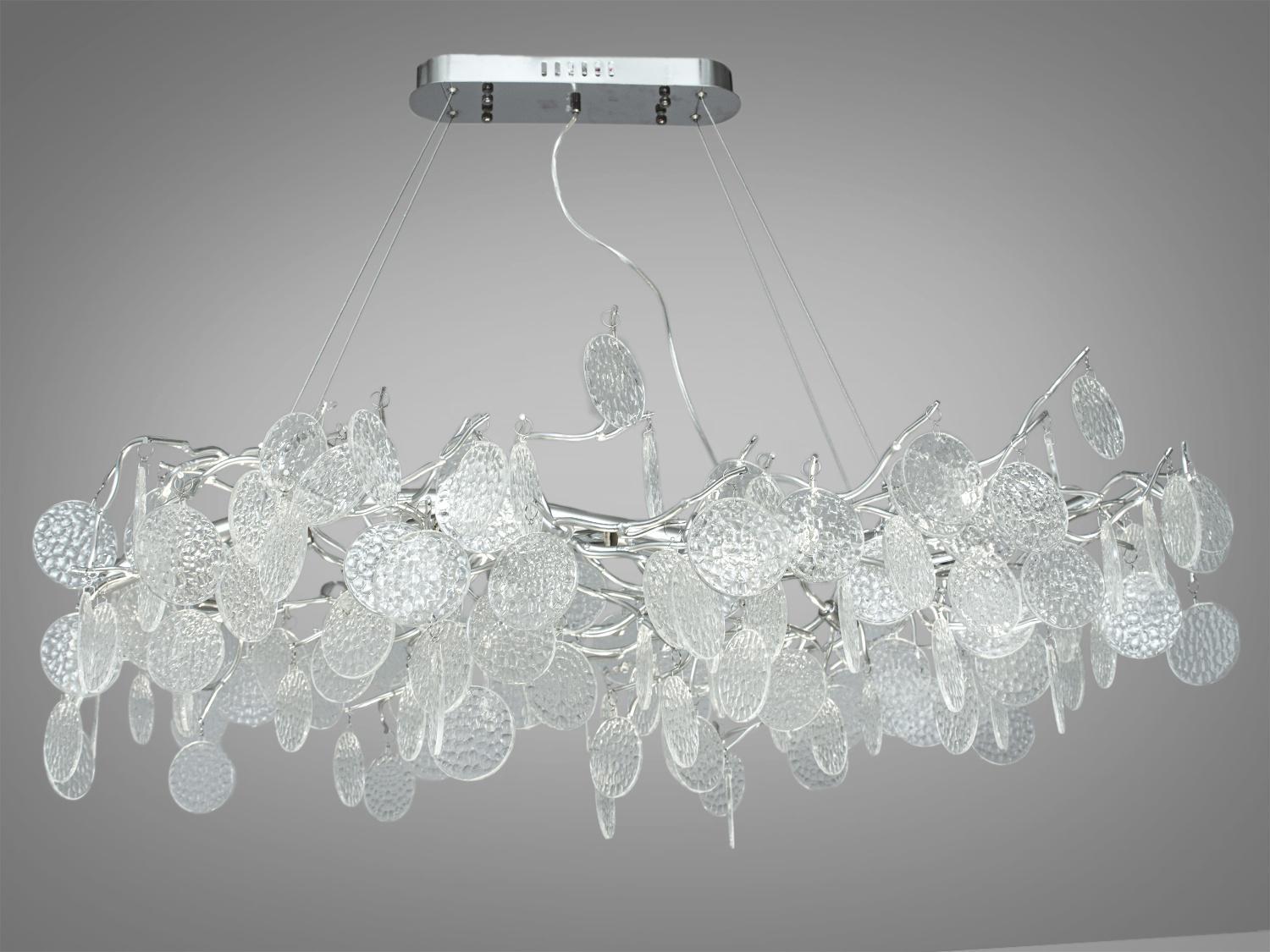 Люстра современная хрустальная Diasha 625/1200x600HR Хром