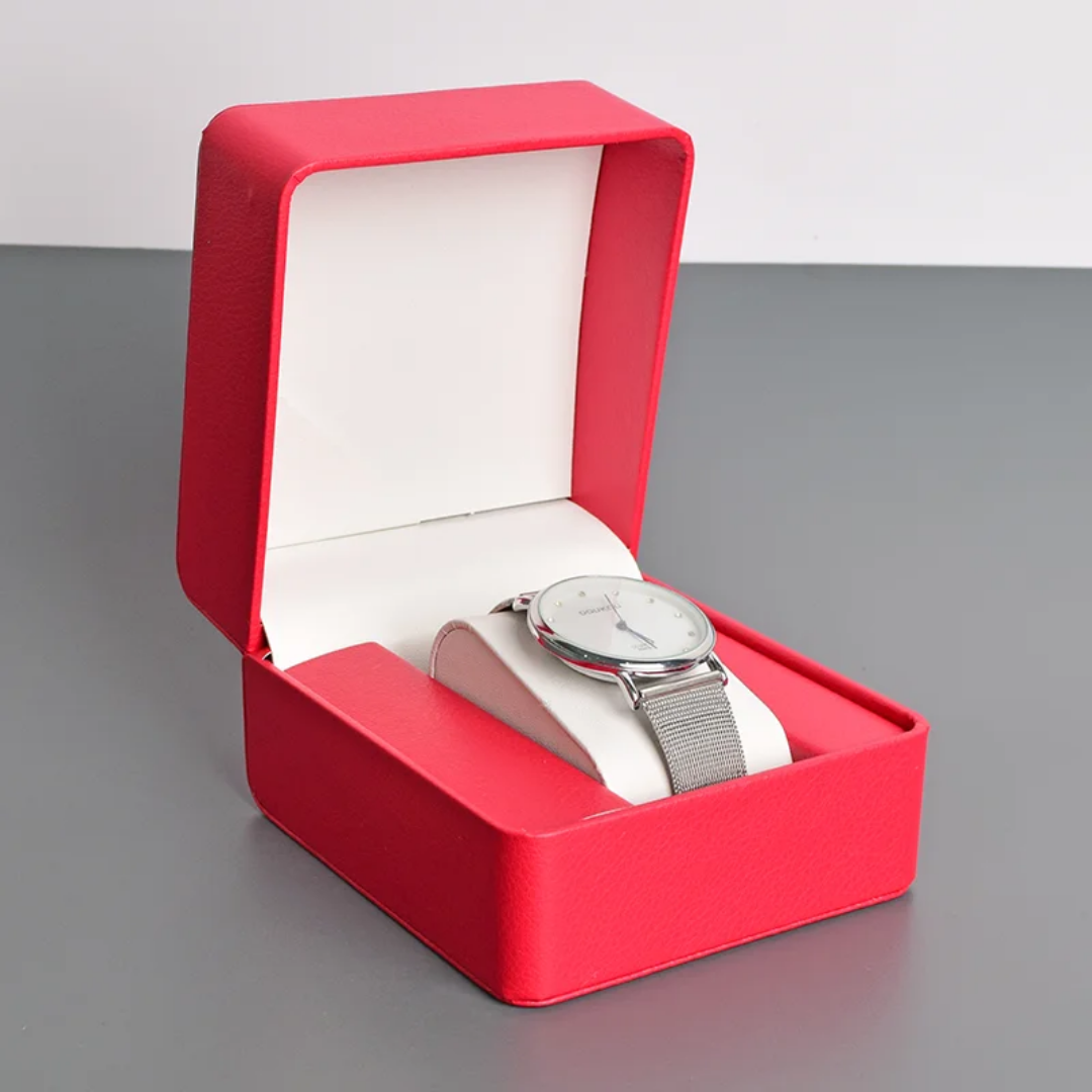 Подарункова коробка для наручного годинника Червоний - фото 4