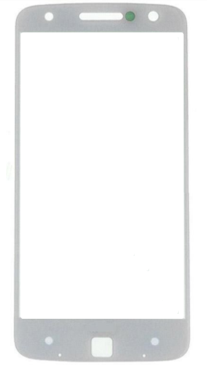 Скло дисплею для Motorola XT1635 Moto Z play White (000045249)