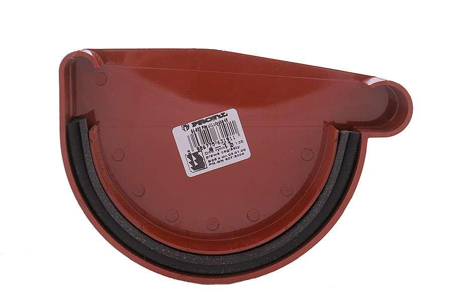 Заглушка правая PROFiL 130 мм Терракотовый (70000250)