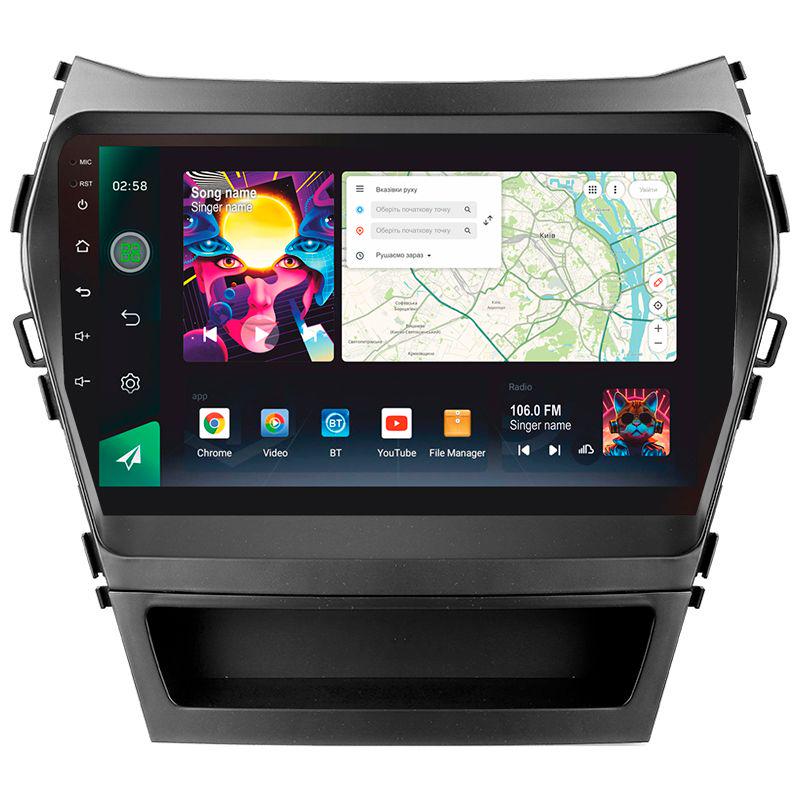 Магнитола штатная Sigma PRO 98128 2K 8/128 GB Hyundai Santa Fe 3 2013-2016 C 9" (AR-78462)