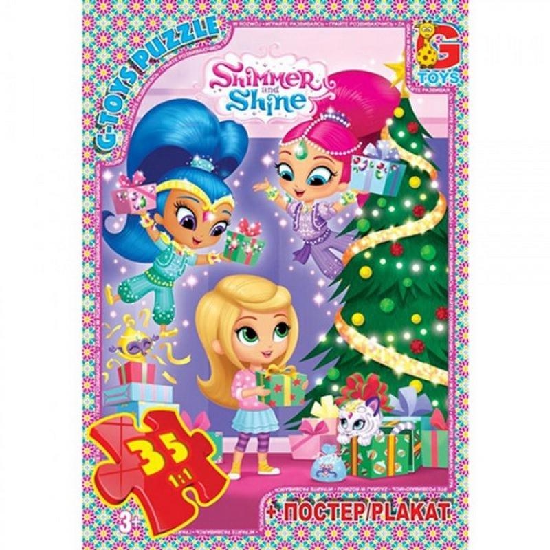 Пазл дитячий класичний Шиммер і Шайн OS603 постер 35 ел. (RLT48173)