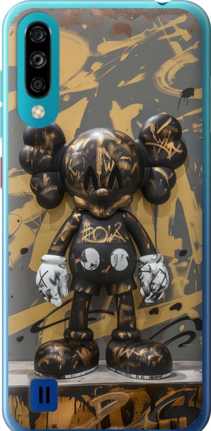 Чехол на ZTE Blade A7 2020 Bronze kaws (6097u-2108-42517)