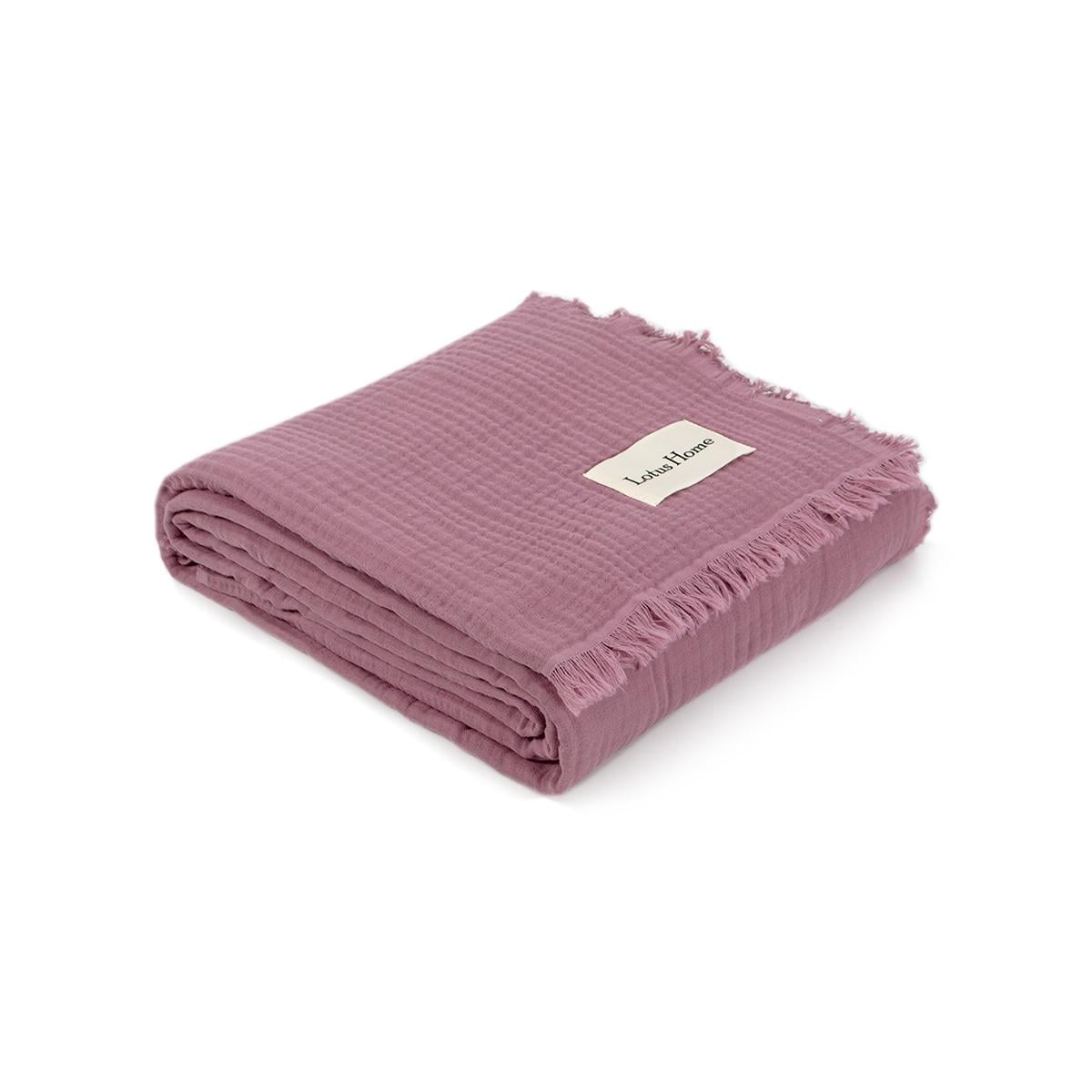 Покривало Lotus Home Napa muslin 200x220 см Lilac (svt-2000022355049)
