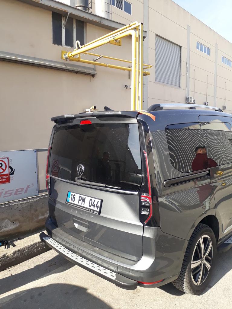Спойлер Meliset для Volkswagen Caddy 2020- гг. стеклопластик Под покраску