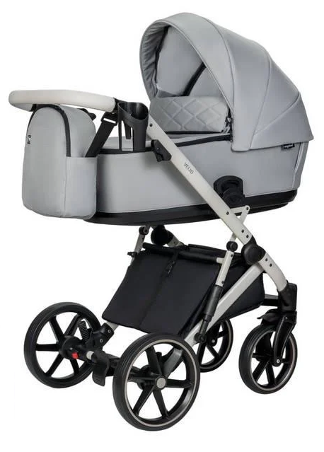 Коляска детская функциональная Velio Lux 2в1 Нежно-серый