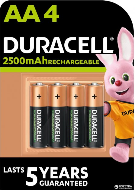Батарейка-аккумулятор Duracell HR6 2500 mAh