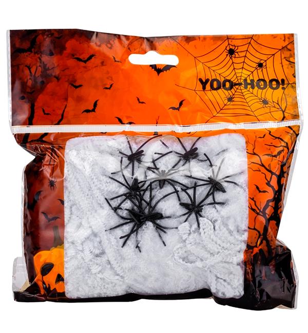 Искусственная паутина 80 Белый (13562469) - фото 3 Искусственная паутина 80 Белый (13562469) - фото 3