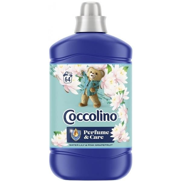 Кондиционер для белья Coccolino Water Lily & Pink Grapefruit 1,6 л 64 стирки