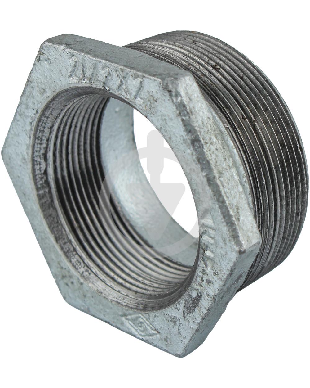 Футорка с переходом Putzmeister 2"х2 1/2" внутренне-наружная резьба (20662422)