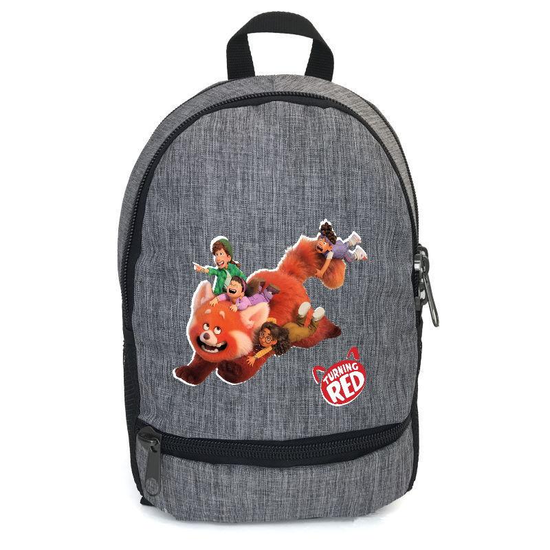 Школьный рюкзак подростковый Cappucino Toys с принтом Я краснею Панда PAN 005-gry 12,5 л Серый (1651814609)
