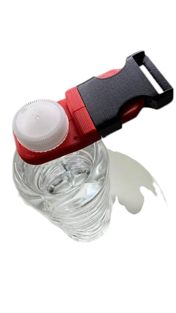 Кліпса-кріплення для пляшки Buckle to Wear Your Water Bottle 5 см 3D-друк