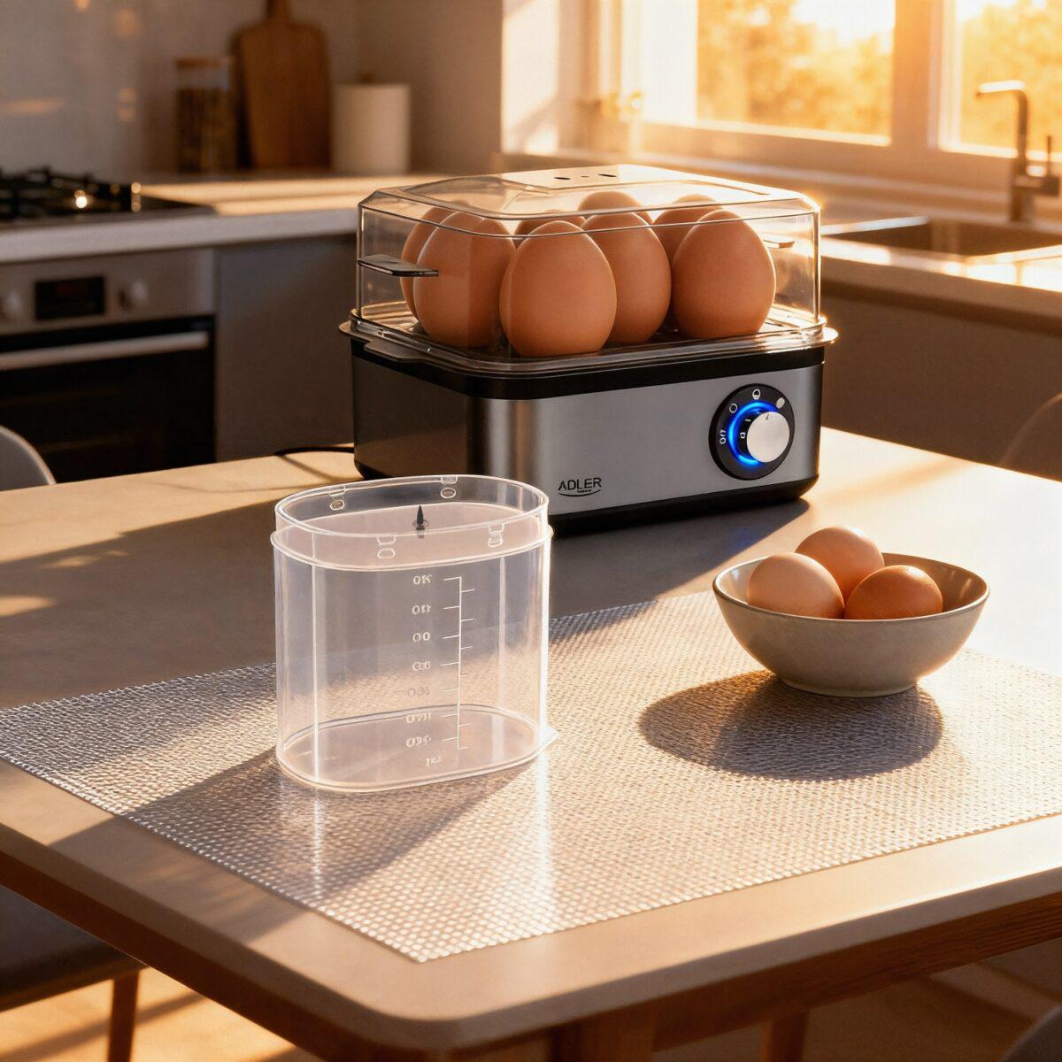 Яйцеварка Adler AD 4486 Gun Metal металева на 8 яєць (29918248) - фото 19 Яйцеварка Adler AD 4486 Gun Metal металева на 8 яєць (29918248) - фото 19