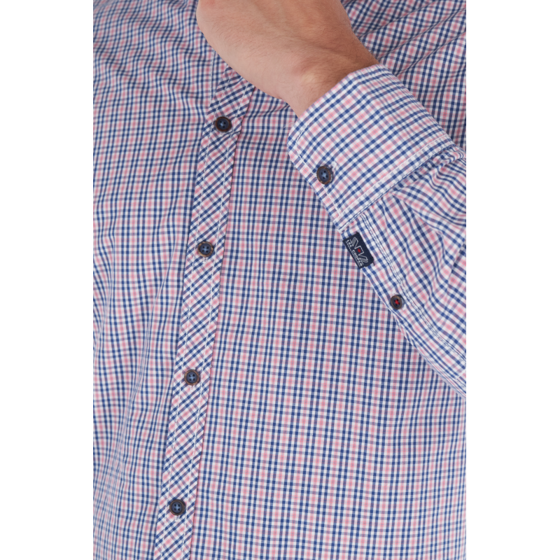 Рубашка мужская Lee Cooper 10295696 S Розовый - фото 3