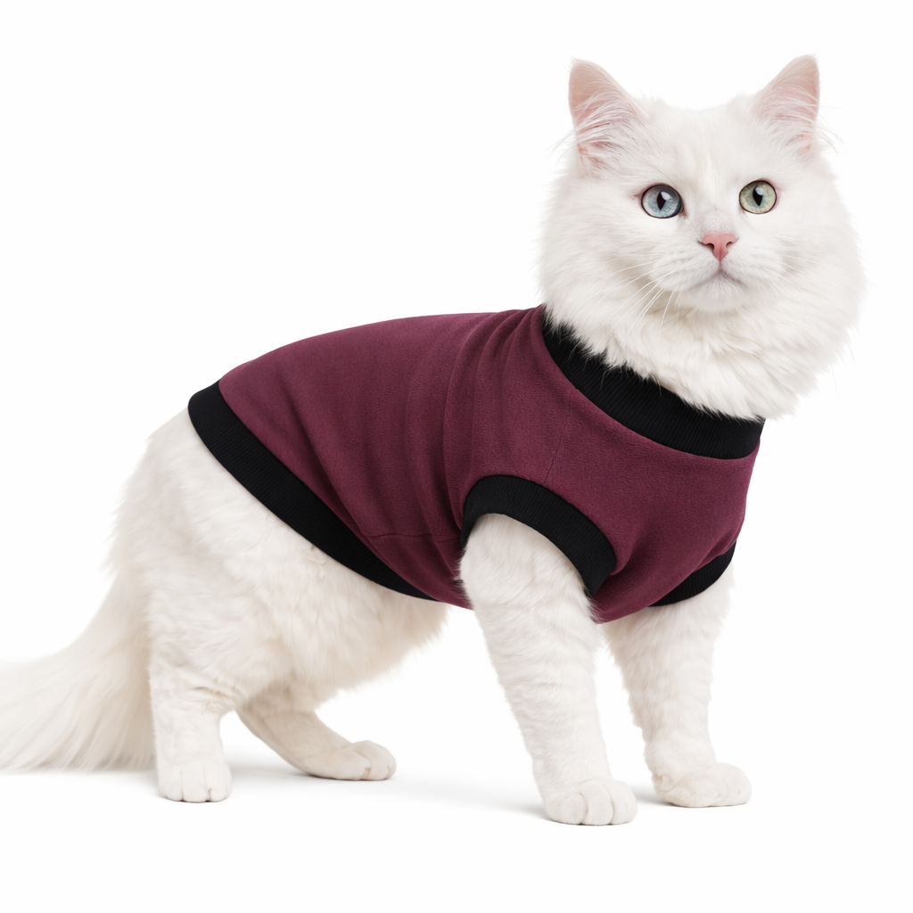 Кофта для котів Diego р. 3 Бордовий (124182191) Кофта для котів Diego р. 3 Бордовий (124182191)